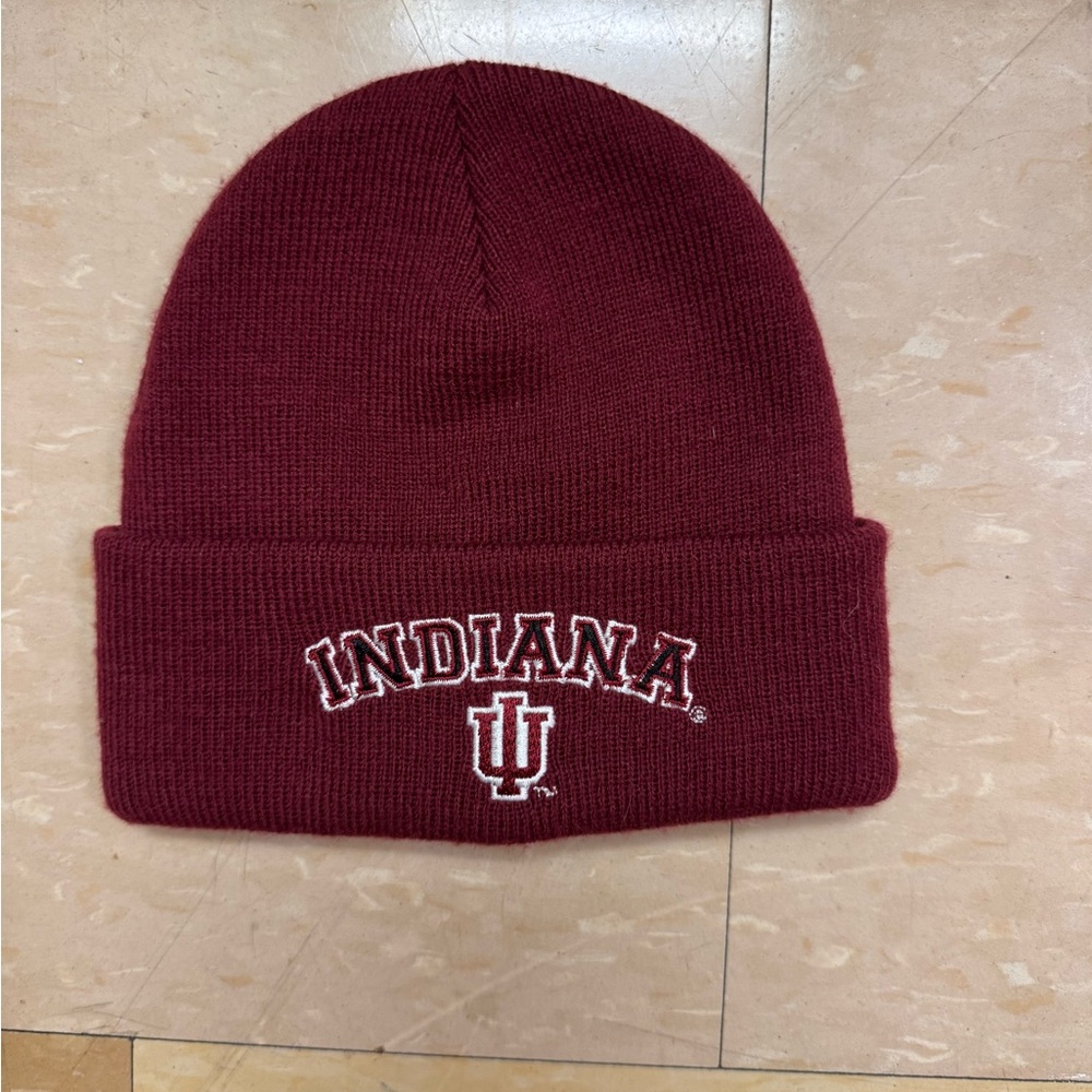 Indiana University Maroon Beanie